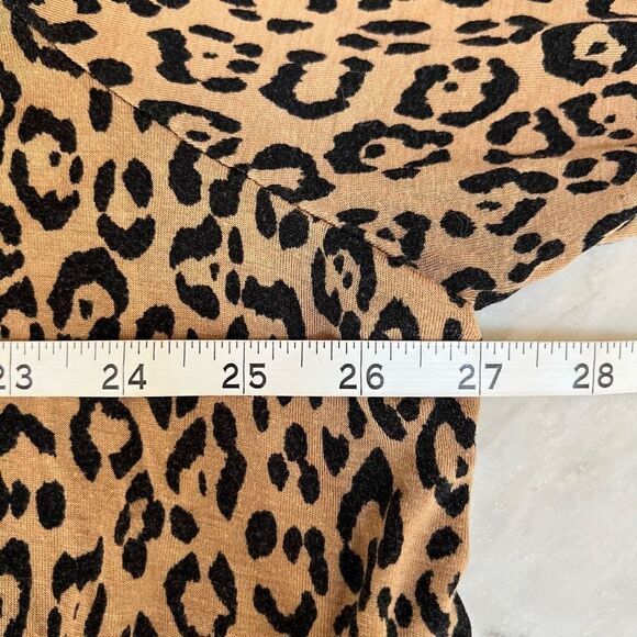 Lane Bryant animal print open front cardigan size 18/20 - Picture 5 of 6